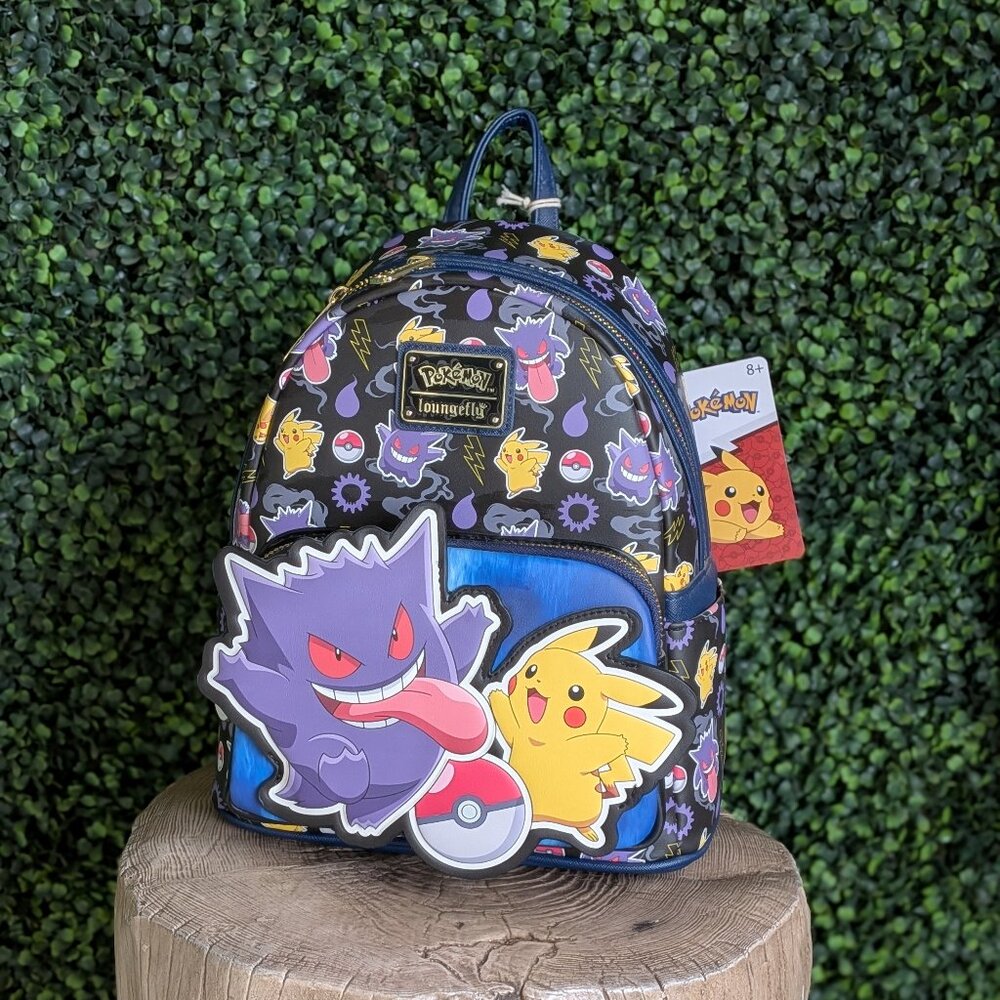 Gengar Pikachu backpack